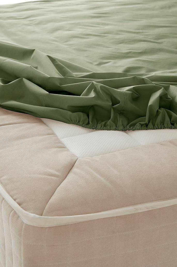Jotex ZACK PERCALE Spannbettlaken für hohe Matratzen ‒ Bio-Qualität