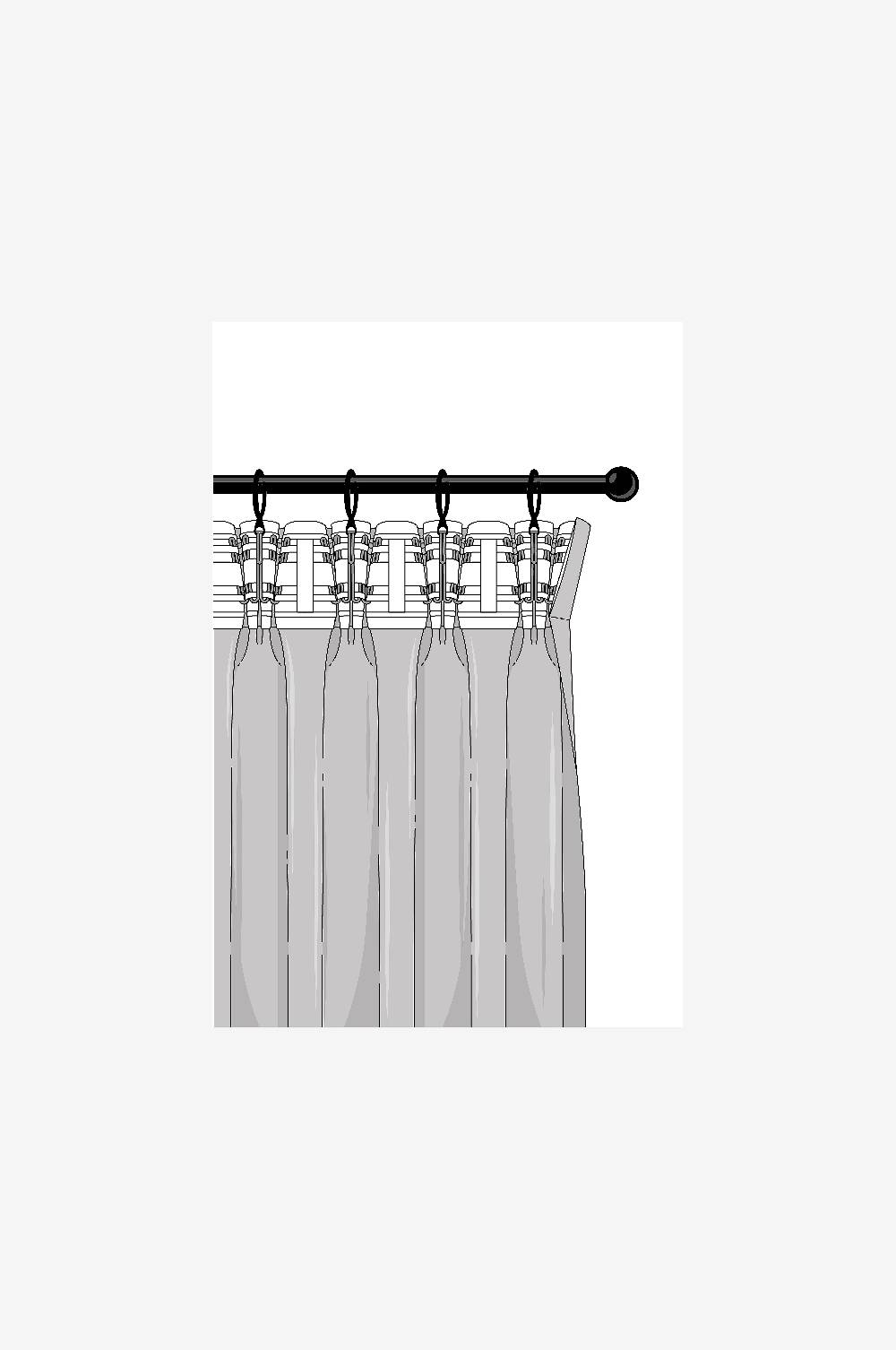Jotex LAYER Multifunktionsgardine - 2er-Pack Valentinstagsangebot