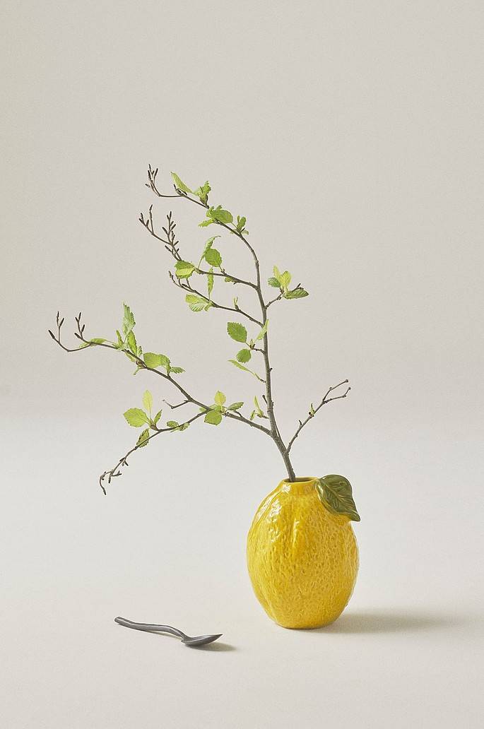 Jotex LIMONE Vase, 19 cm hoch