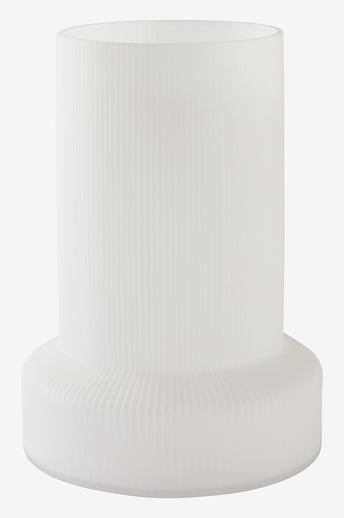 Jotex ATTICUS SANDBLAST Glasvase, 28,5 cm hoch Preisnachlass