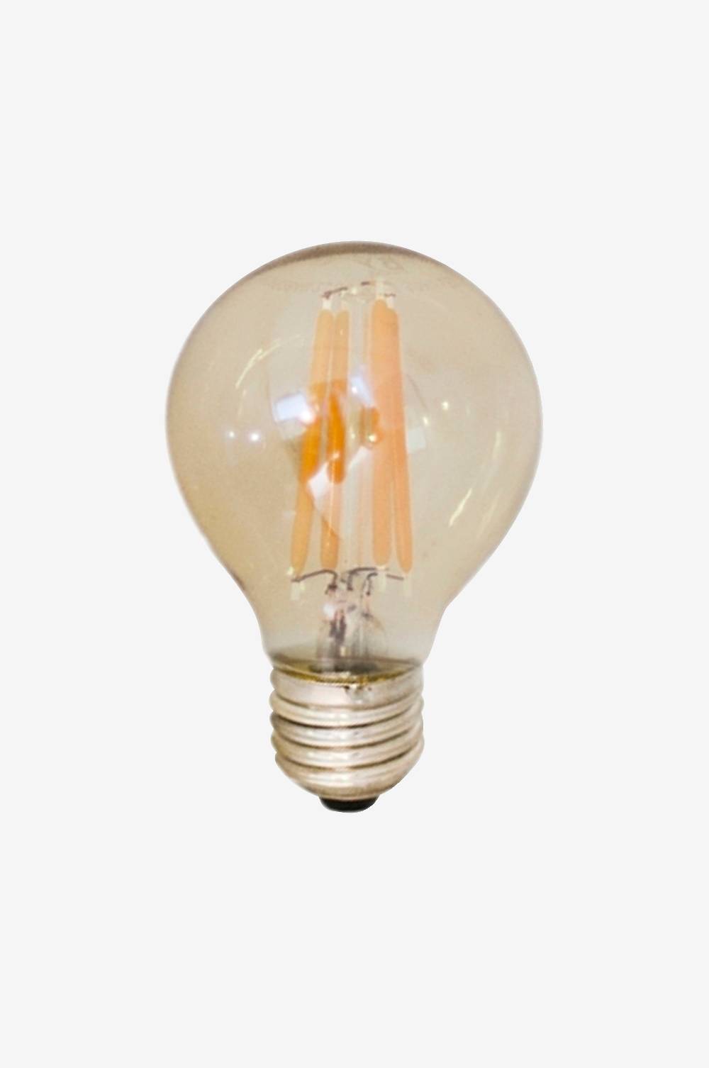 Jotex Dekorative, dimmbare Filamentleuchte LED-Kugel E27 4W ø60 mm, Bernstein Riesige Rabatte
