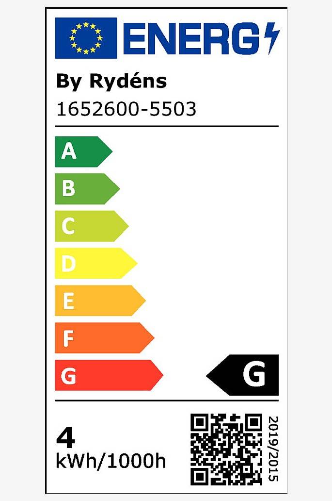 Jotex Dekorative, dimmbare Filamentleuchte LED-Kugel E27 4W ø95 mm, Bernstein Fabrikladen