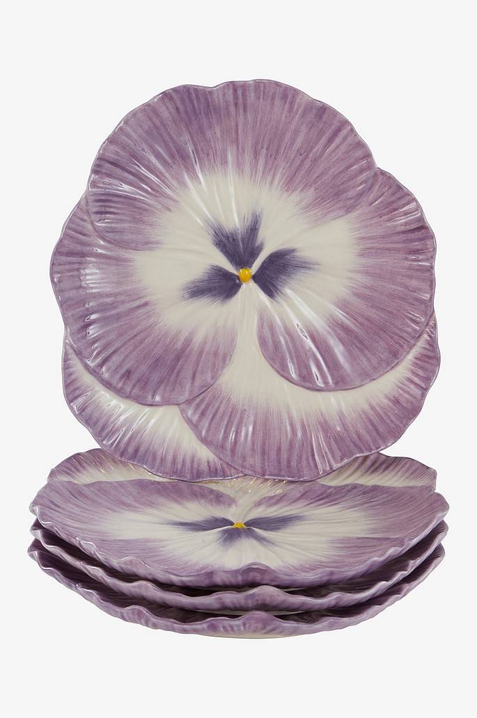 Jotex FLORA Teller Ø 27 cm, 4 St Großer Ausverkauf