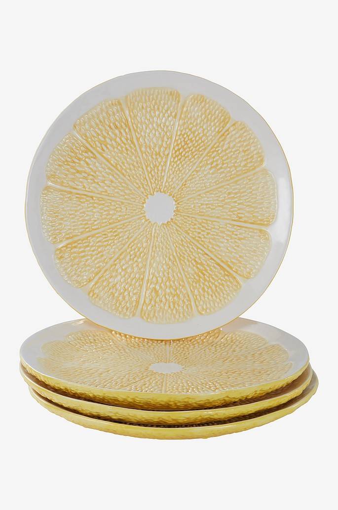 Jotex LEMON Teller Ø 27 cm, 4 St Begrenztes Angebot