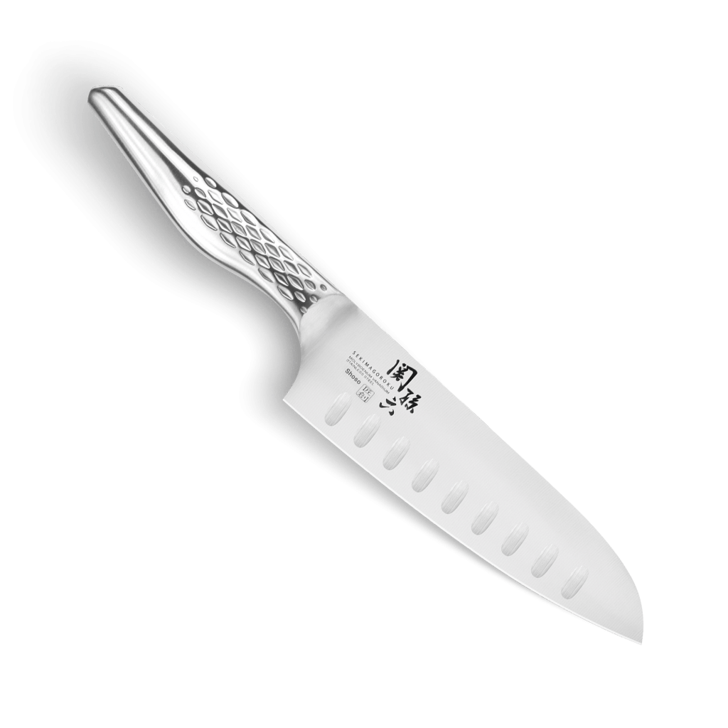 Kai Europe Santoku mit Kullenschliff