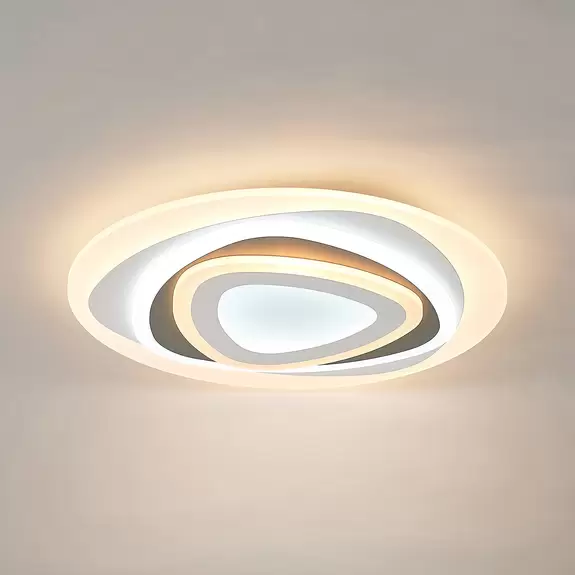 Lampenwelt Lindby LED-Deckenleuchte Rebeka, oval, CCT, Fernbedienung Blitzverkäufe