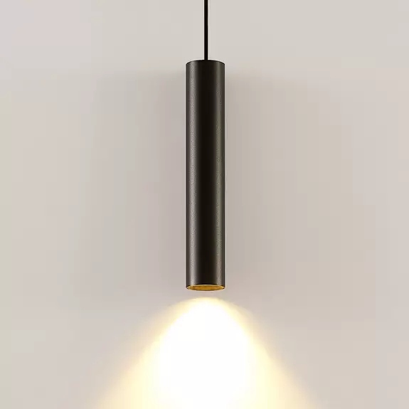 Lampenwelt Arcchio Ejona Pendellampe, Höhe 35 cm, schwarz Fabrik Onlineshop