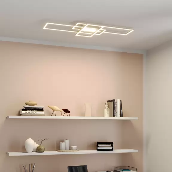 Lampenwelt Lindby LED-Deckenleuchte Mairin, CCT, Fernbedienung, dimmbar Online Shopping