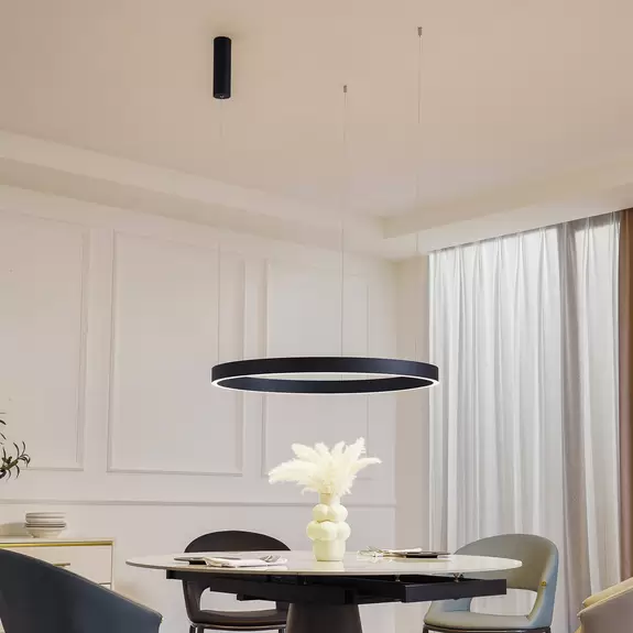 Lampenwelt Arcchio Answin LED-Hängeleuchte 49 W schwarz Super Sparpreis