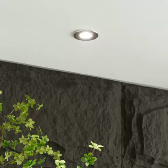 Lampenwelt Arcchio Elmon LED-Einbauleuchte, IP65, chrom Riesige Rabatte