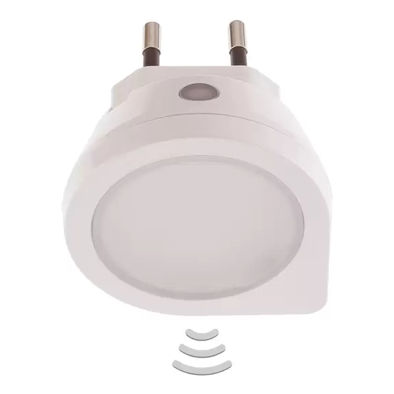 Lampenwelt LED-Steckdosenlampe Nachtlicht Luna Sensor Auslauf