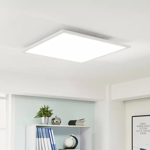 Lampenwelt Arcchio Lysander LED-Panel, CCT, 62 cm, weiß Top Angebot