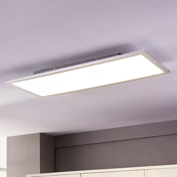 Lampenwelt Lindby LED-Panel Livel, 4.000 K, 80 cm x 30 cm, Aluminium Zeitlich begrenztes Angebot