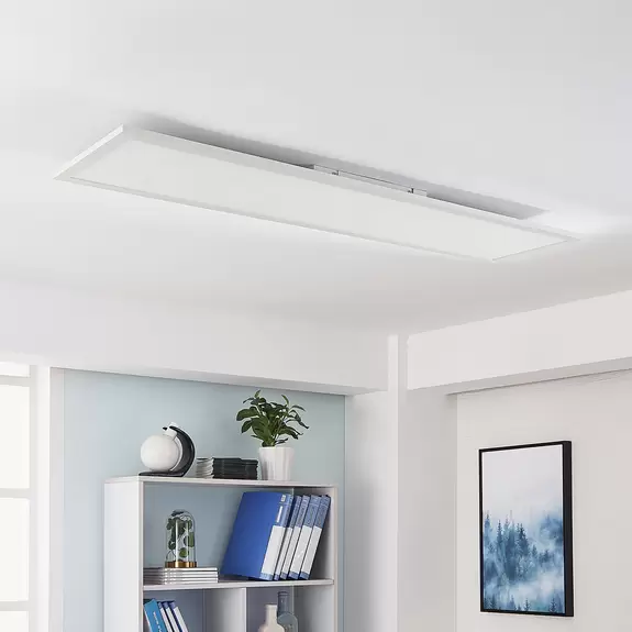 Lampenwelt Arcchio Lysander LED-Panel, CCT 119cm 55W, weiß Riesige Ersparnisse
