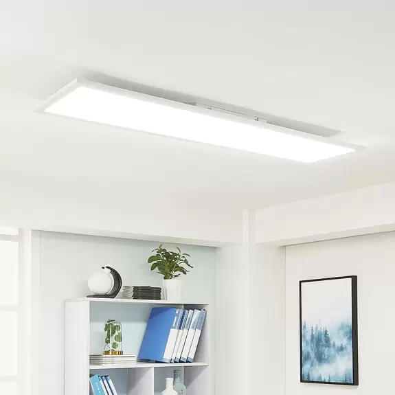 Lampenwelt Arcchio Lysander LED-Panel, CCT 119cm 55W, weiß Riesige Ersparnisse