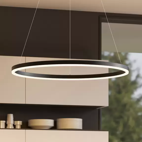 Lampenwelt Arcchio Albiona LED-Hängeleuchte, 1 Ring, 80 cm Neueste Stile
