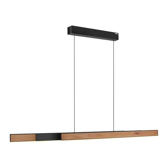 Lampenwelt PURE LED-Hängeleuchte Moto-Rise, holzfarben, Aluminium, CCT Bis zu 60% Rabatt