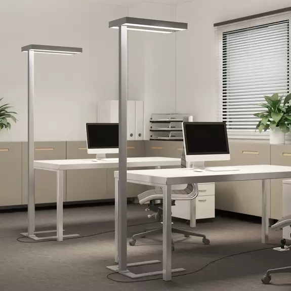 Lampenwelt Arcchio LED-Stehleuchte Logan Ultra, CCT, Sensor, dimmbar Fabrik Onlineshop