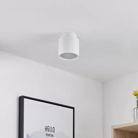 Lampenwelt Arcchio Walisa Deckenlampe, Milchglas, weiß Begrenztes Angebot