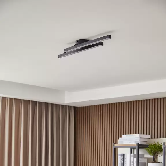 Lampenwelt Lindby Aurendor LED-Deckenleuchte 60 cm Valentinstagsangebot