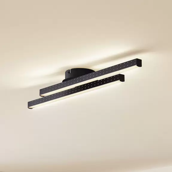 Lampenwelt Lindby Aurendor LED-Deckenleuchte 60 cm Valentinstagsangebot