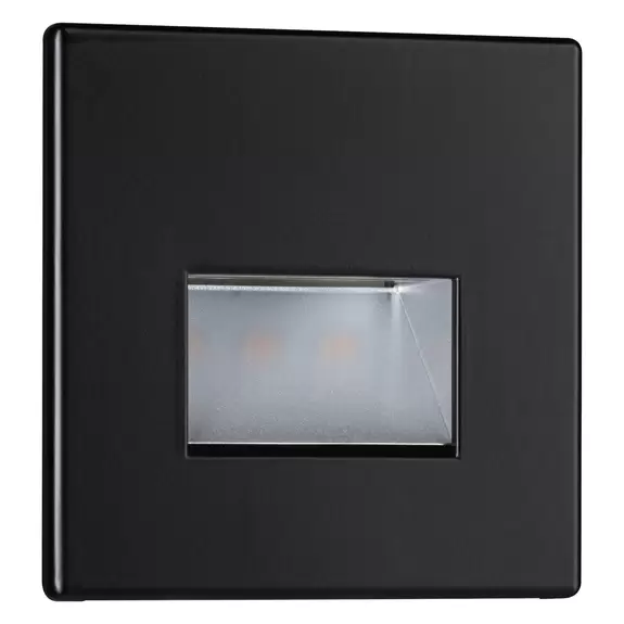 Lampenwelt Paulmann LED-Wandeinbauleuchte Edge, schwarz Exklusive Angebote
