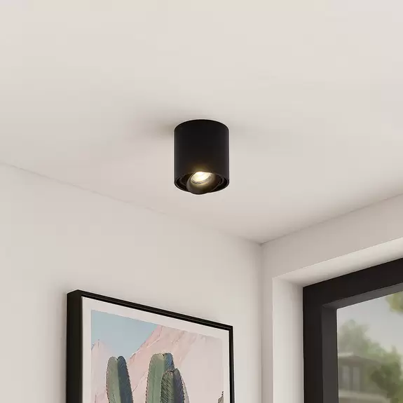 Lampenwelt Arcchio Walza Downlight, GU10, schwarz Neuheiten