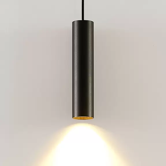 Lampenwelt Arcchio Ejona Pendellampe, Höhe 27 cm, schwarz Kauf eins, bekomm eins gratis