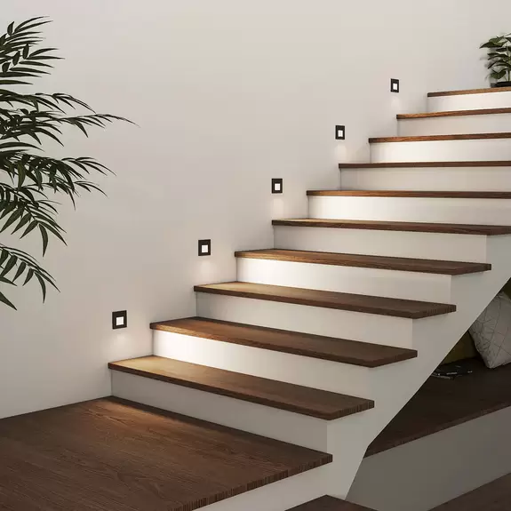 Lampenwelt Arcchio Vexi LED-Einbaulampe CCT schwarz 7,8 cm Sonderangebote
