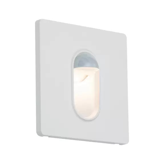 Lampenwelt Paulmann Wall Einbauleuchte mit Sensor, weiß eckig Super Rabatt