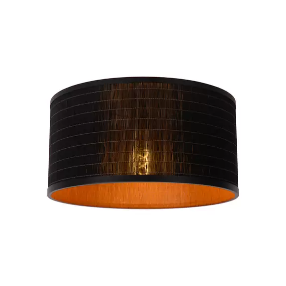 Lampenwelt Deckenleuchte Tagalog aus Rattan, schwarz/natur Speichern exportieren