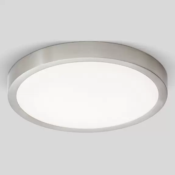 Lampenwelt LED-Deckenleuchte Vika, rund, titan matt, Ø 23cm Exklusivangebot