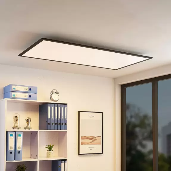 Lampenwelt Lindby Nelios LED-Deckenlampe, 4000K 120 x 60 cm Zeitlich begrenztes Angebot