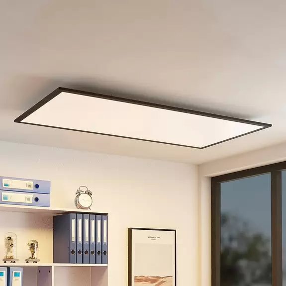 Lampenwelt Lindby Nelios LED-Deckenlampe, 4000K 120 x 60 cm Zeitlich begrenztes Angebot