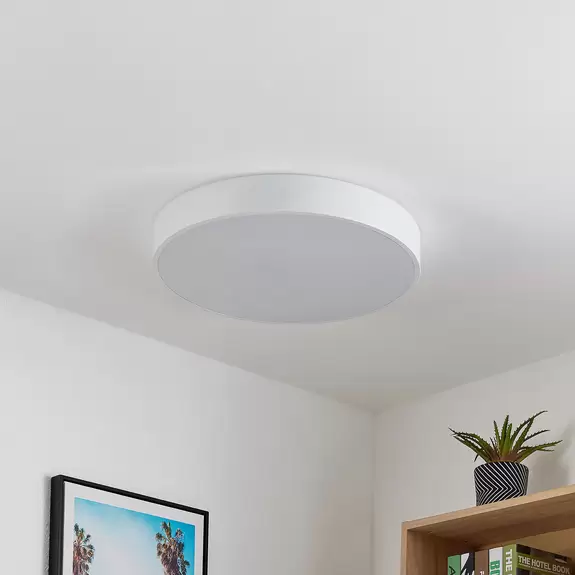 Lampenwelt Lindby Simera LED-Deckenleuchte 50cm, weiß Wochenangebot