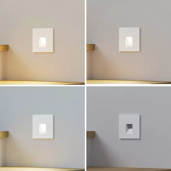Lampenwelt Arcchio Vexi LED-Einbaulampe CCT weiß 7,5 cm Nur noch ein Tag übrig