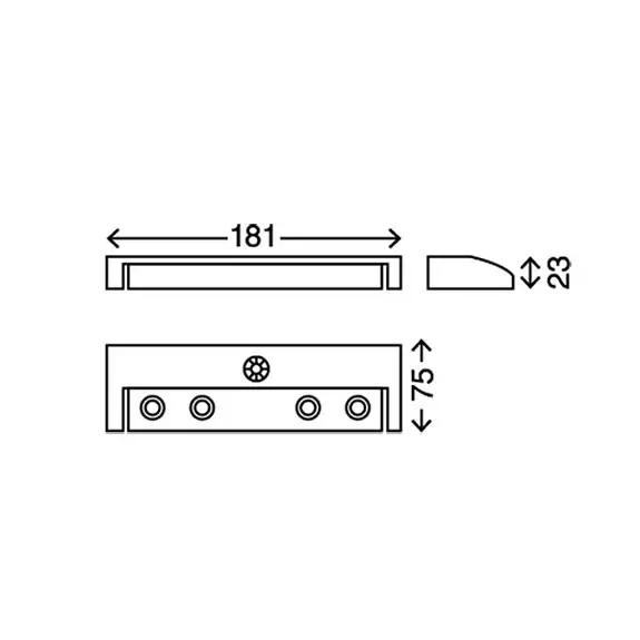 Lampenwelt Lero - schwenkbare LED-Unterbaulampe batteriebetr Preisnachlass