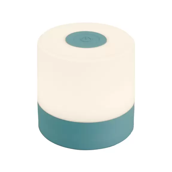 Lampenwelt LED-Tischleuchte Smal, Akku, 2.700 K, blau Saisonale Angebote