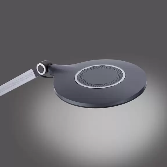 Lampenwelt LED-Schreibtischleuchte Niklas schwarz Höhe 103cm Super Sparpreis