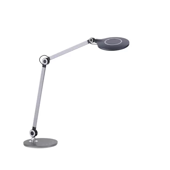 Lampenwelt LED-Schreibtischleuchte Niklas schwarz Höhe 103cm Super Sparpreis
