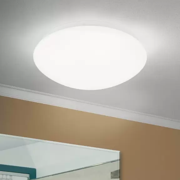 Lampenwelt LED-Deckenleuchte Nedo gewölbt, Ø 25 cm JETZT KAUFEN