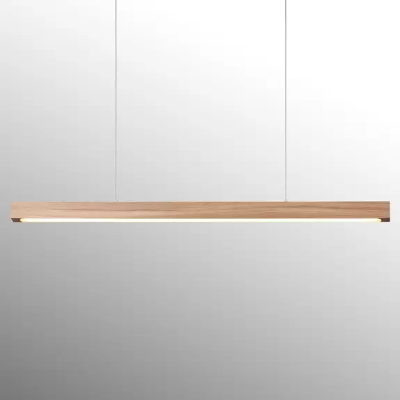 Lampenwelt Natürlich designte LED-Hängeleuchte Smal 12 W Letzte 2 Tage