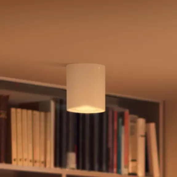 Lampenwelt Philips Hue White Ambiance Pillar LED-Spot weiß Outlet
