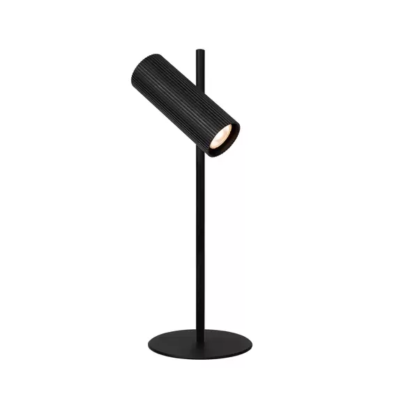 Lampenwelt Tischlampe Clubs Kopf dreh- und schwenkbar schwarz Auslauf