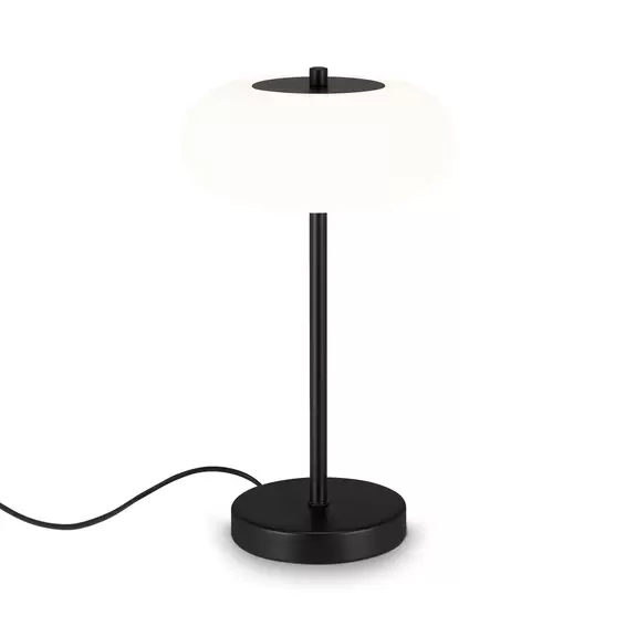 Lampenwelt LED-Tischleuchte Voco mit Touchdimmer, schwarz Günstiger Verkauf