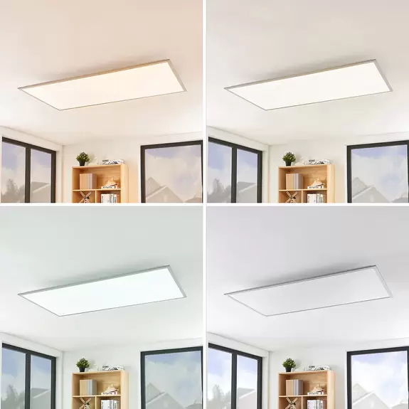 Lampenwelt Lindby Stenley LED-Panel, CCT, 119 cm x 59 cm Top Angebot