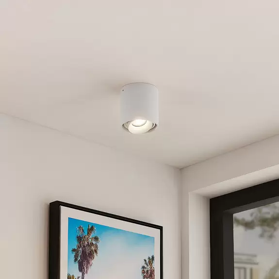 Lampenwelt Arcchio Walza Downlight, GU10, weiß 50% Rabatt mit kostenlosem Versand