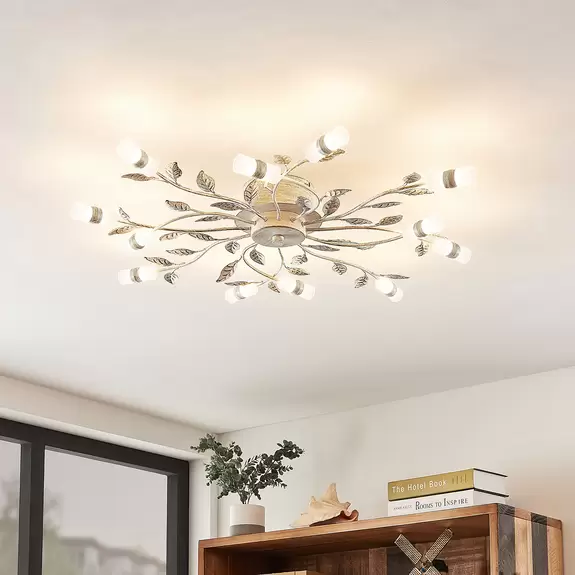 Lampenwelt Lindby Bolonia LED-Deckenleuchte, weiß Black Friday Preise