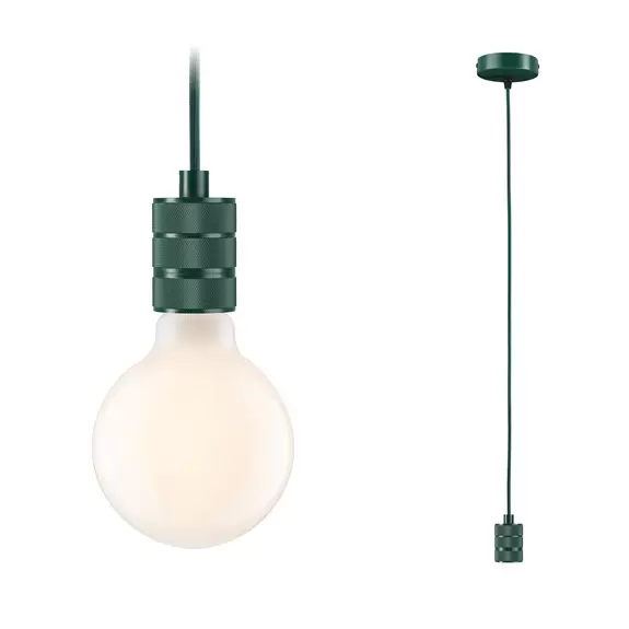 Lampenwelt Paulmann Neordic Tilla Pendellampe grün Angebote