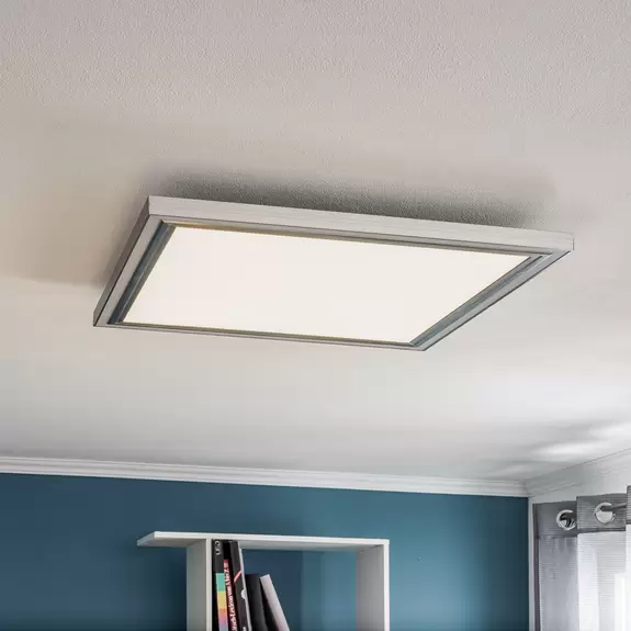 Lampenwelt Lucande Melistro LED-Deckenlampe, RGB, eckig Wochenangebot